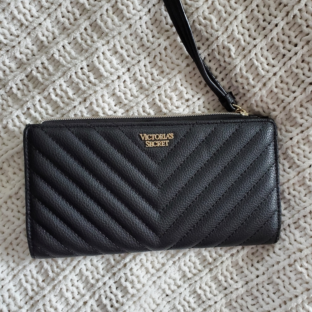 Black Victorias Secret Wallet